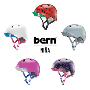 [번 헬멧] 니나 어린이 자전거 헬멧/Bern Nina